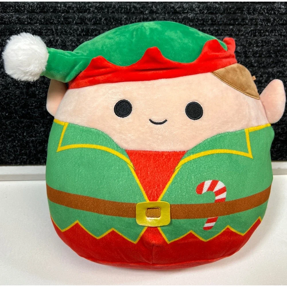 Squishmallows Elliot the Elf Plush Holiday Christmas Decor 12